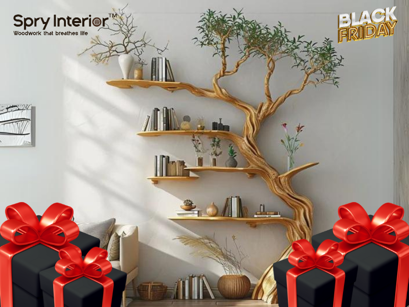 Tree Bookshelf for Black Friday 2024