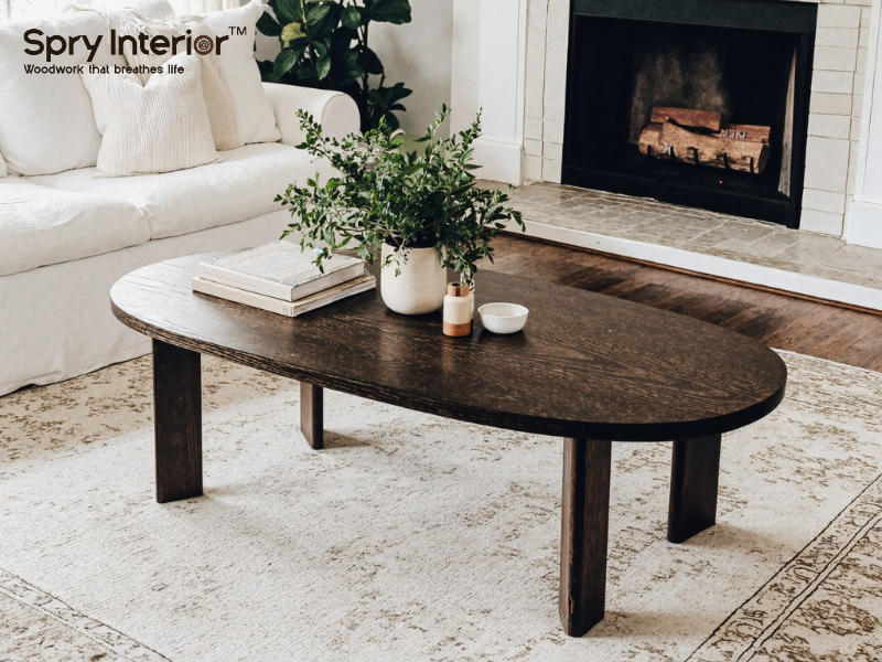 Solid Black Wood Coffee Table: A Classic for Every Home