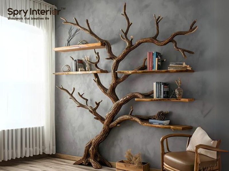 8 Stunning Tree Bookshelf Designs That Will Transform Your Reading Nook!