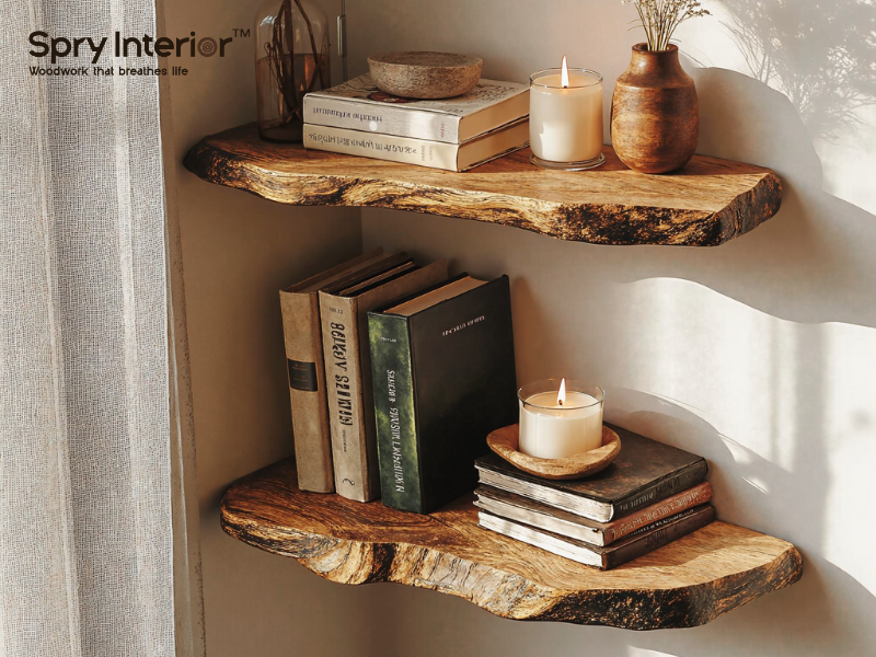 Small Wall Mounted Bookshelf - The Perfect Blend of Functionality and Style