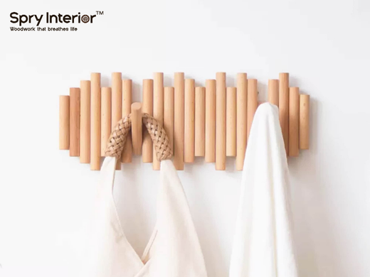 Modern Wood Coat Hooks: A Modern Twist