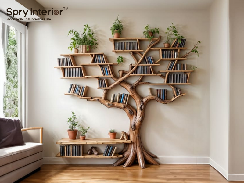 Realistic Tree Bookshelf