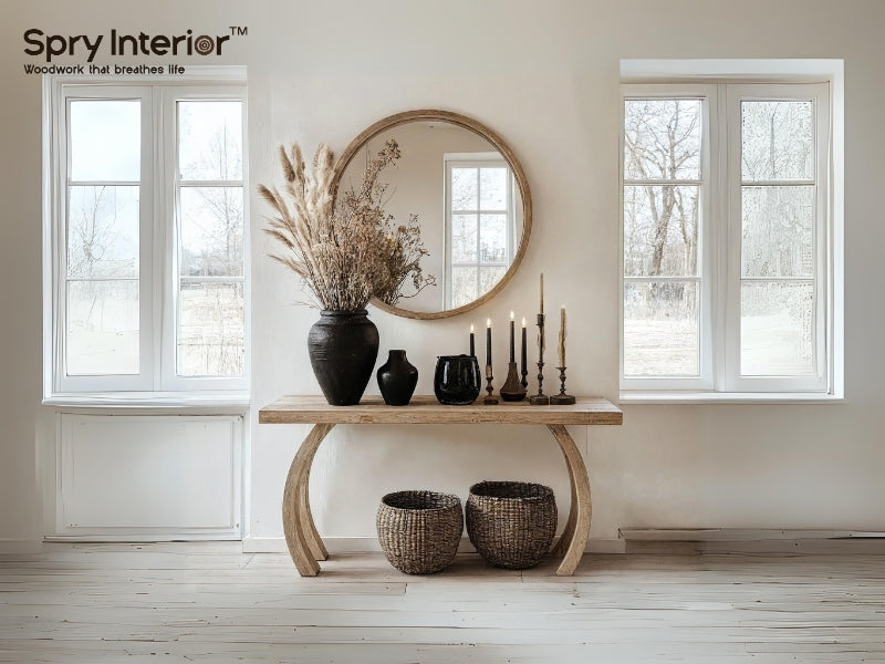 Entryway Table Natural Wood: Timeless Elegance for Every Home