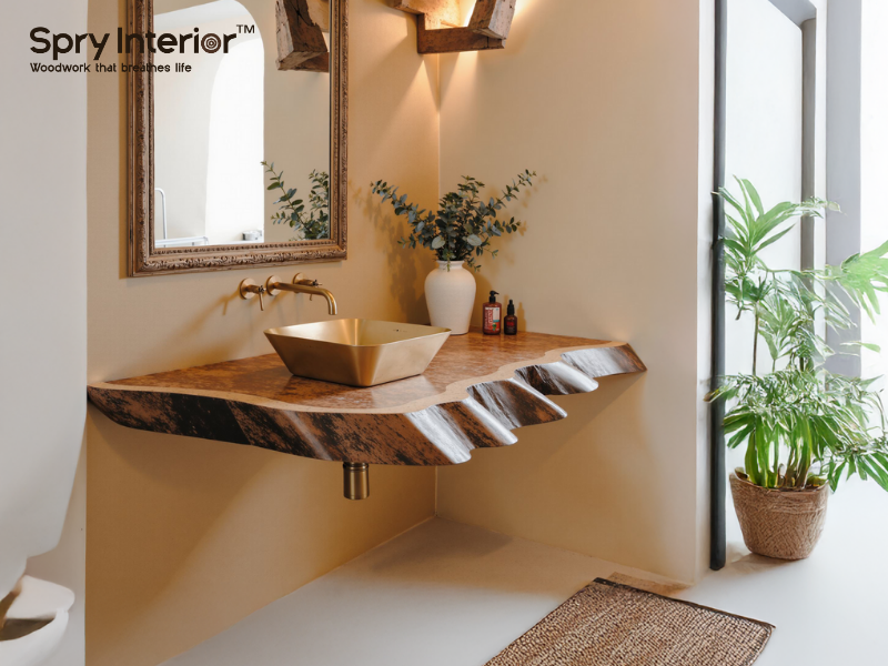 Floating Shelf Bathroom Vanity