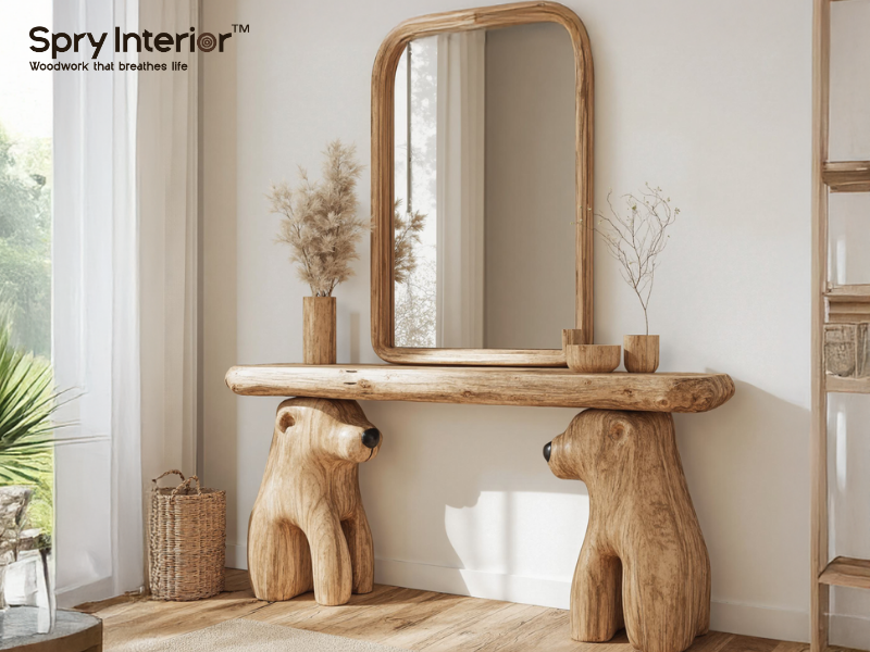 Foyer Console Table and Mirror Set: The Perfect Entryway Upgrade