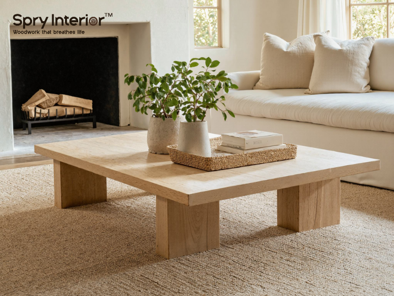 Square Rustic Coffee Tables - The Perfect Addition to Your Living Space