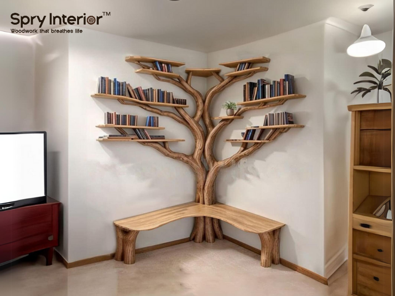 Tree Corner Bookshelf