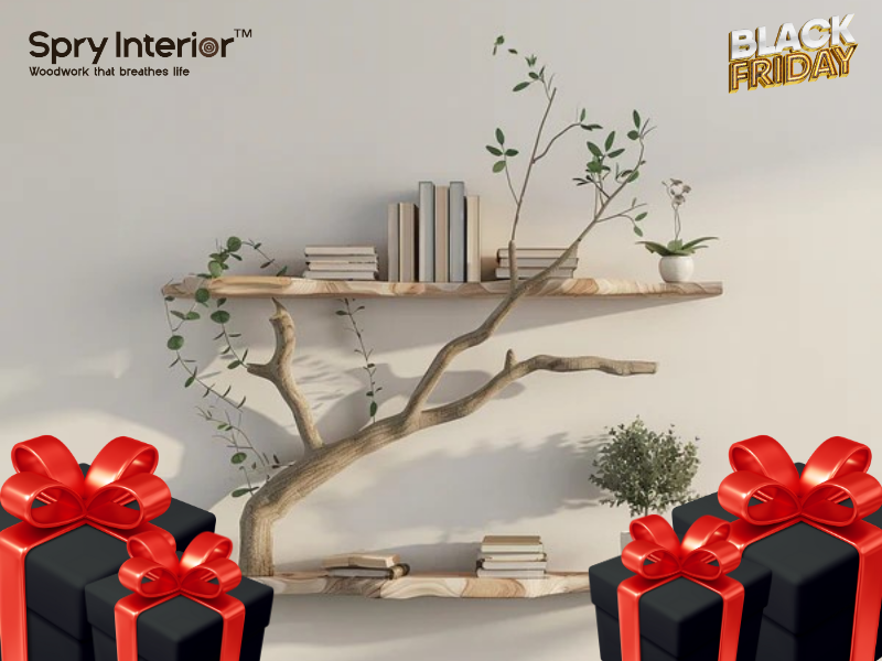 Wall Tree bookshelf for Black Friday 2024