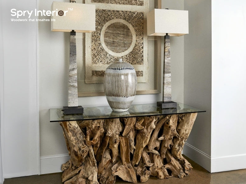 Wood with Glass Coffee Table - The Perfect Blend of Style and Functionality