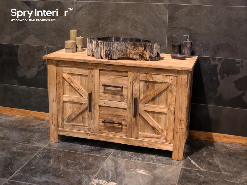 Antique Cabinet Bathroom Vanity: A Perfect Blend of Classic Charm and Modern Functionality