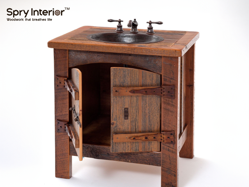 Antique Wood Bathroom Vanity: The Elegance for Your Bathroom