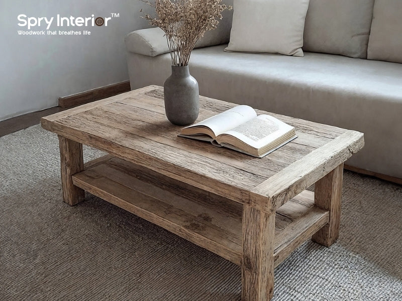 Live Edge Outdoor Coffee Table - Crafting the Perfect Natural Furniture for Your Outdoor Space