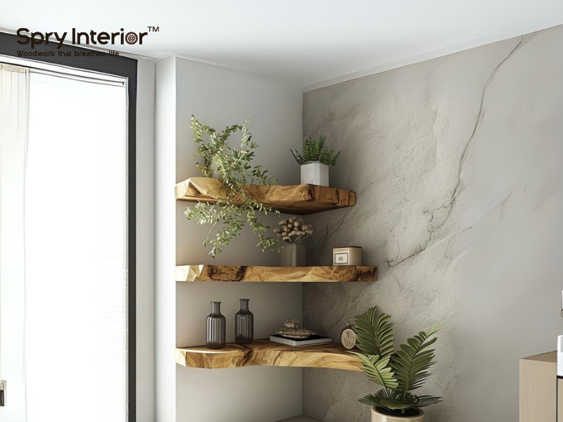 Floating Corner Shelf Ideas: Maximize Every Inch with Spry Interior