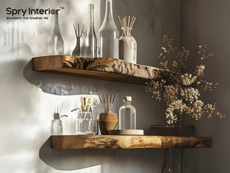 Wall Floating Shelf for Mother's Day 2025 - Modern Elegance Inspired by Nature