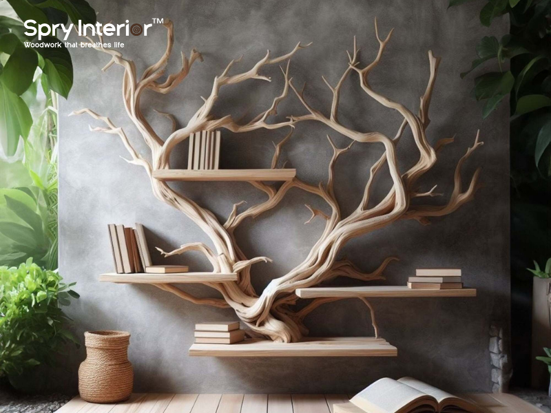 Wall Tree Bookshelf in Sacramento - The Ultimate Fusion of Functionality and Art