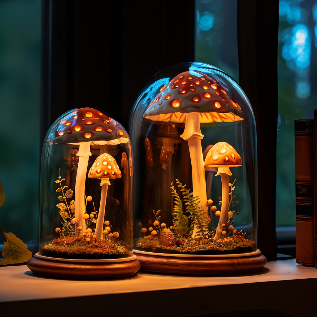 Decorative Mushroom Light Magic SILDTMR036