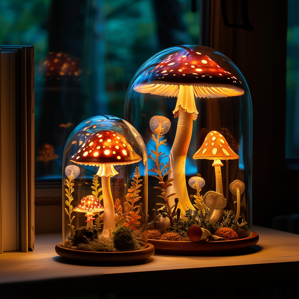 Decorative Mushroom Light Magic SILDTMR036