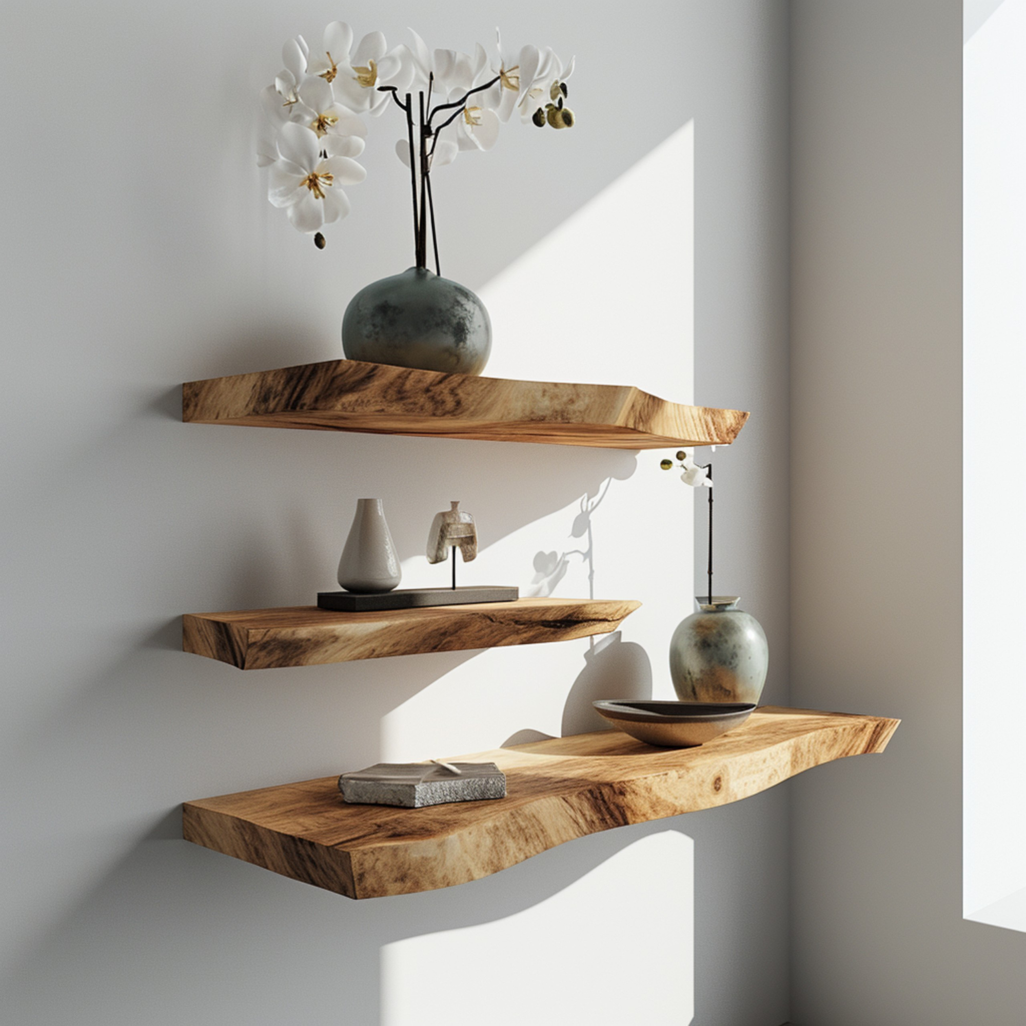 Floating Shelves Wood Floating Shelf Plans SINLFL032