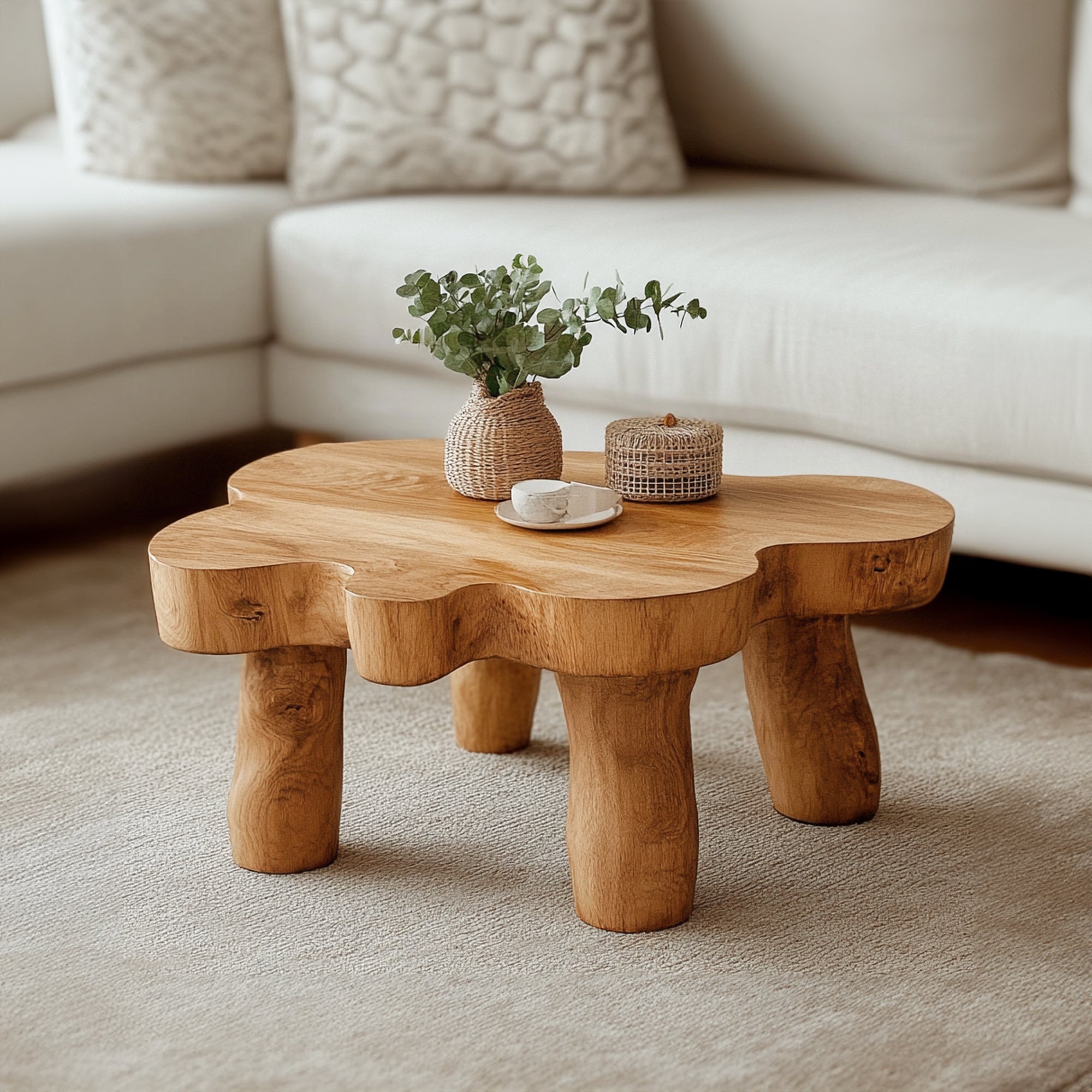 Living Edge Coffee Table SILDTCF003