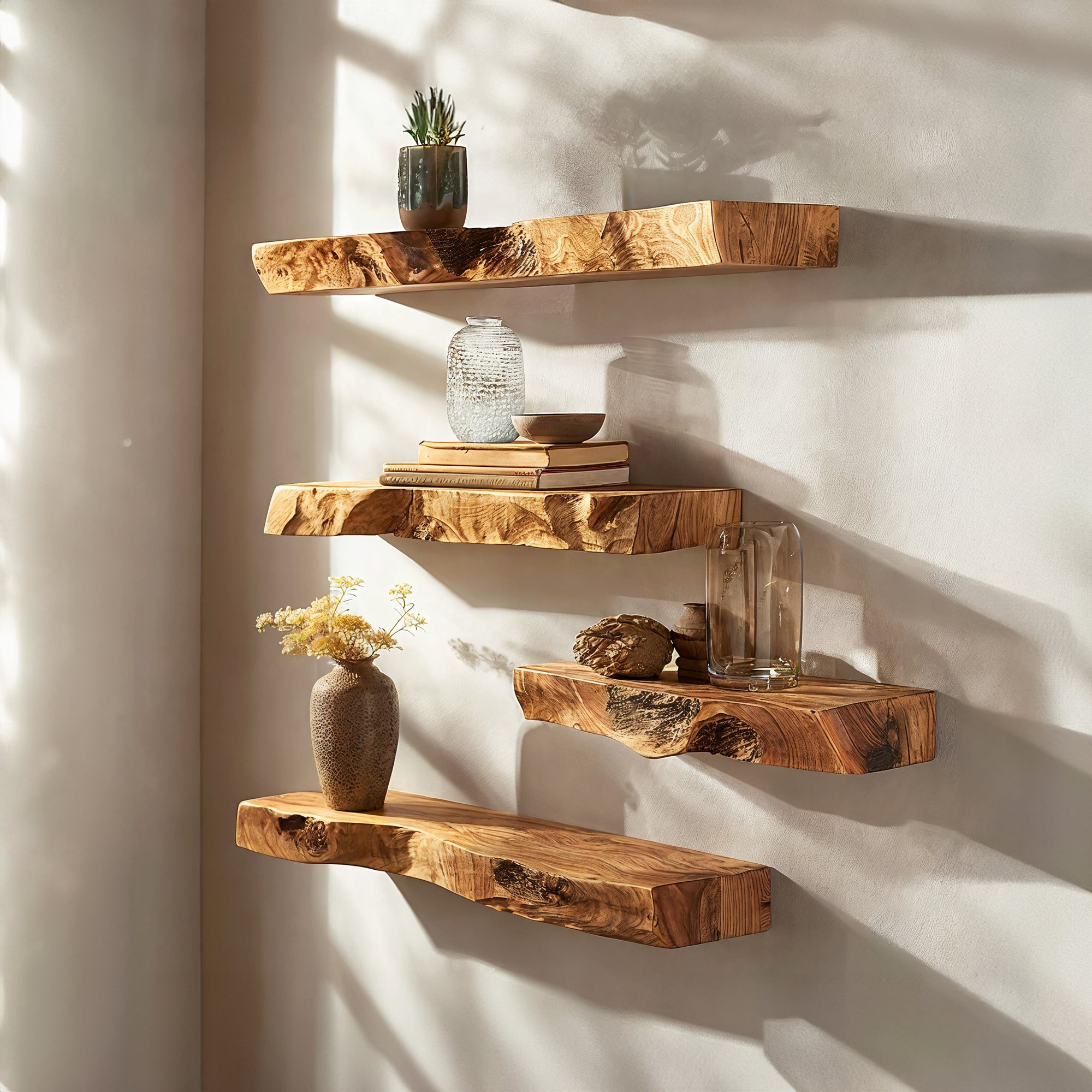 Floating Shelves Wooden Handcrafted SILDTFL038