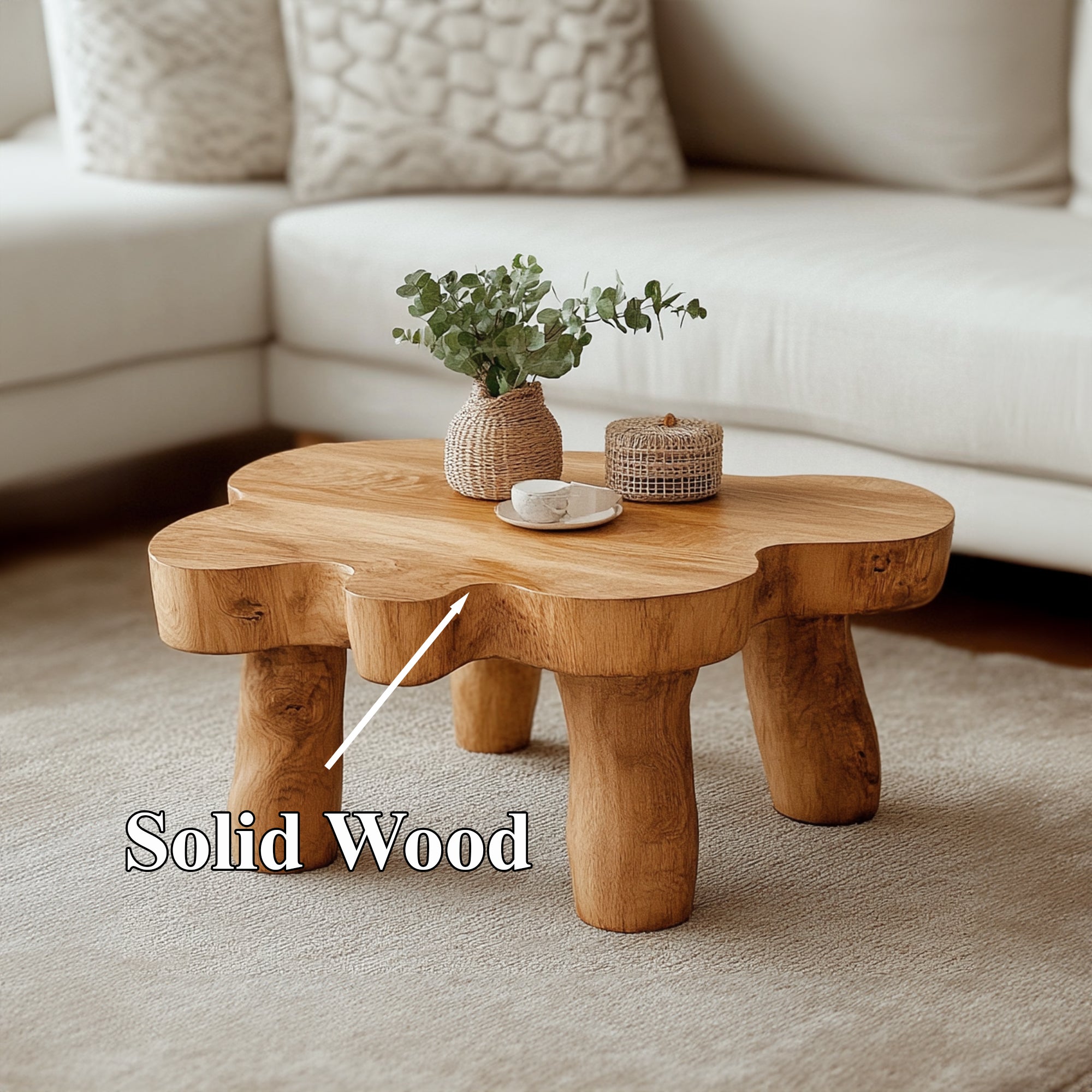 Living Edge Coffee Table SILDTCF003