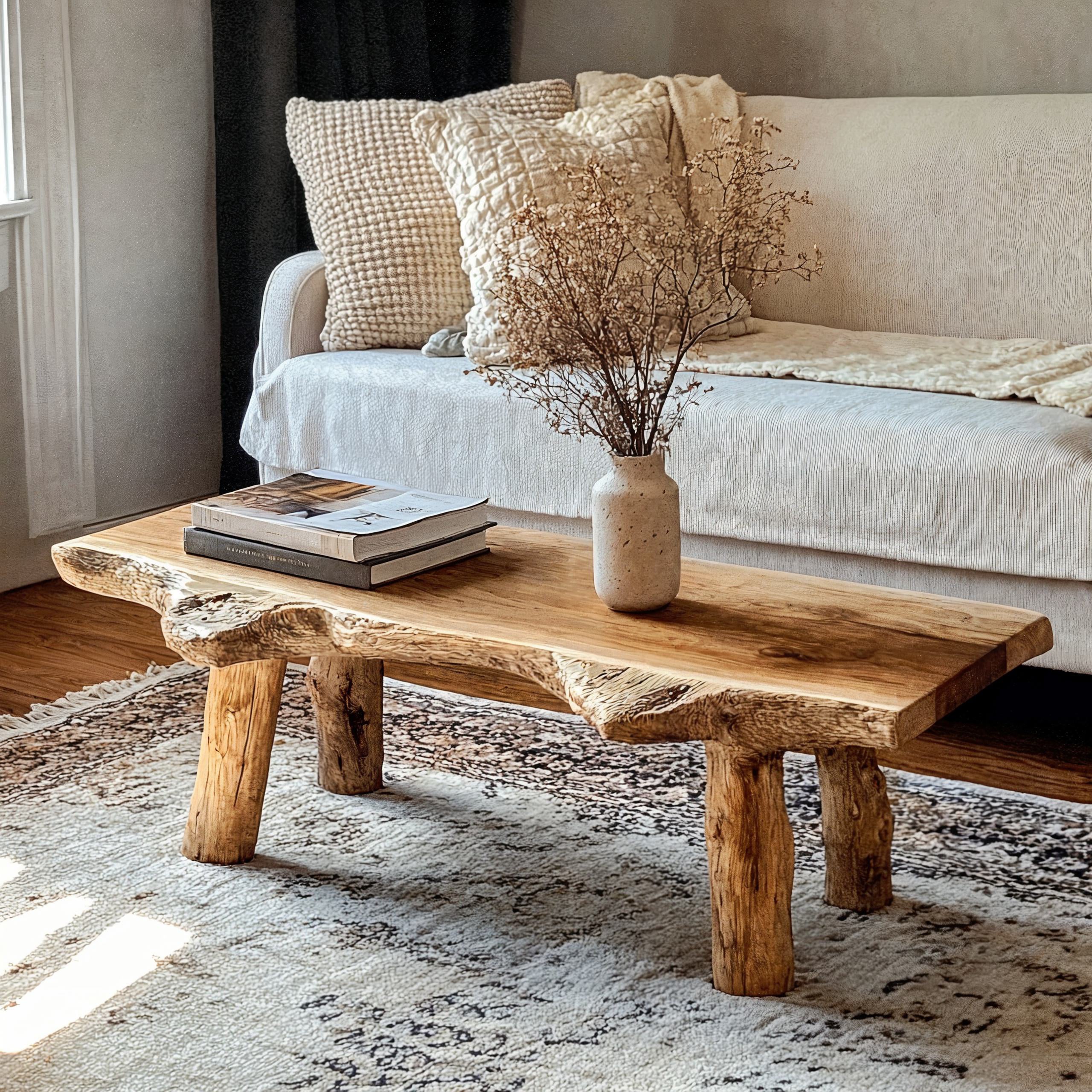 Driftwood Rustic Coffee Table SILDTCF027