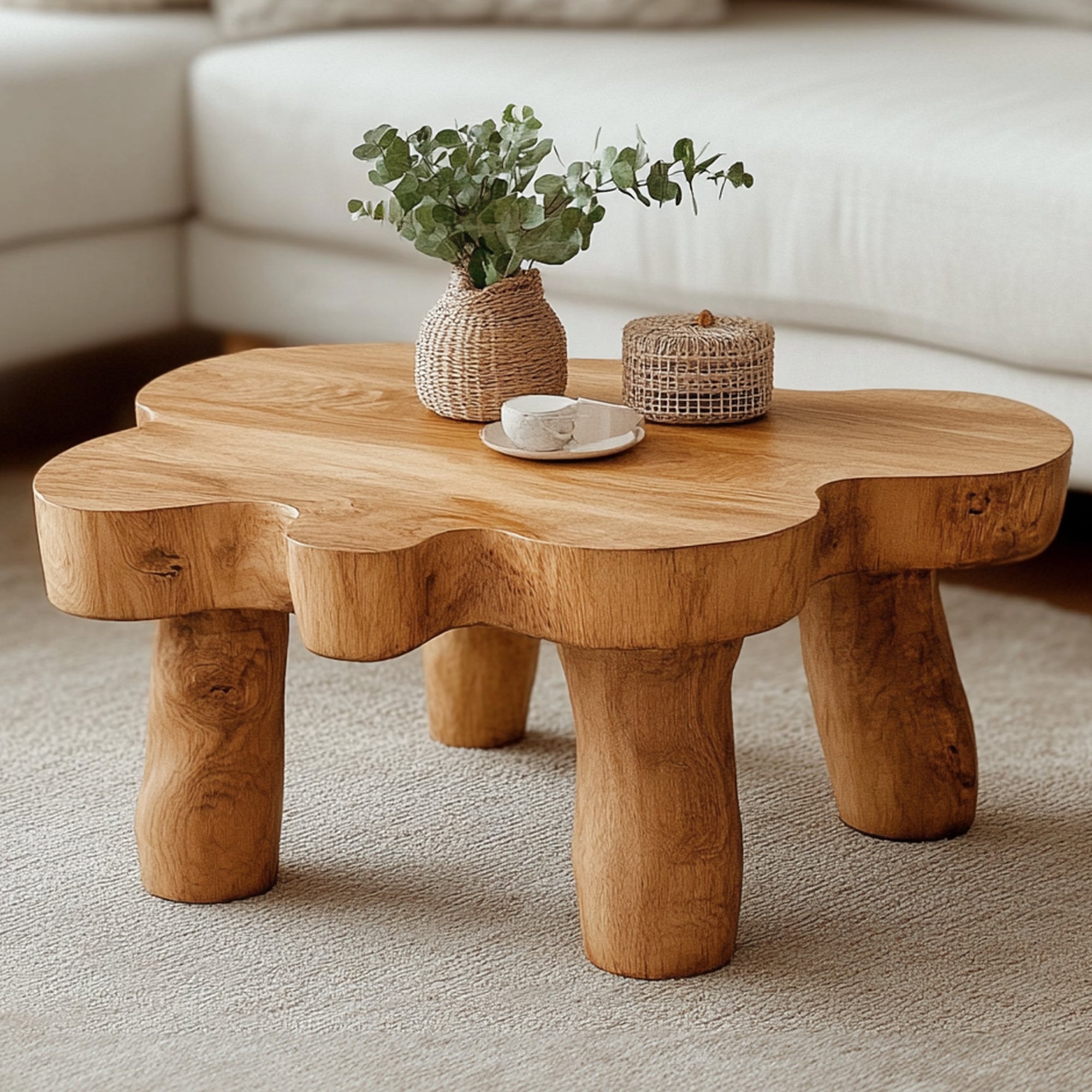 Living Edge Coffee Table SILDTCF003