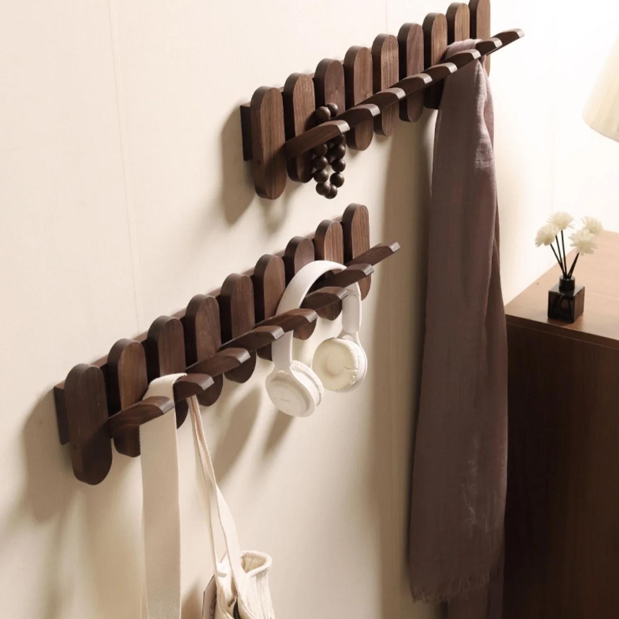 Solid Wood Piano Coat Rack SINLPCR015