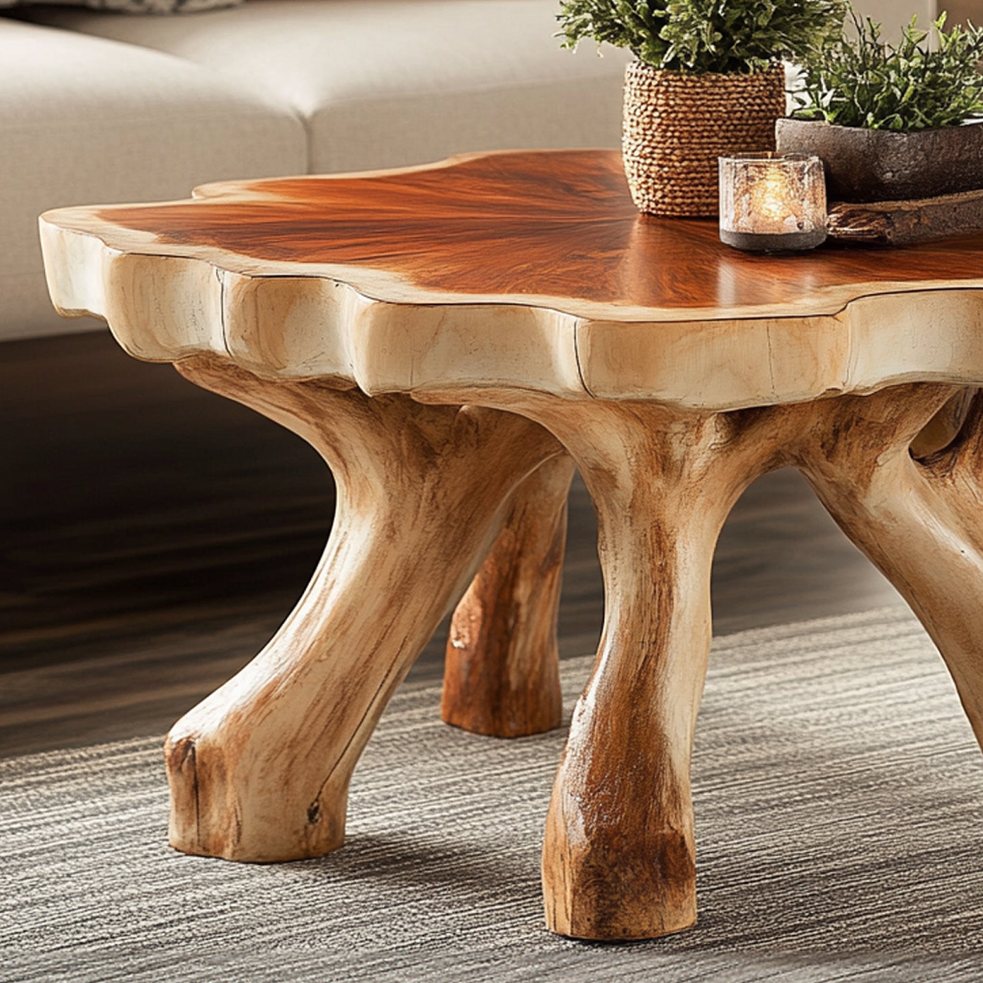 Rustic Coffee Table SILDTCF001