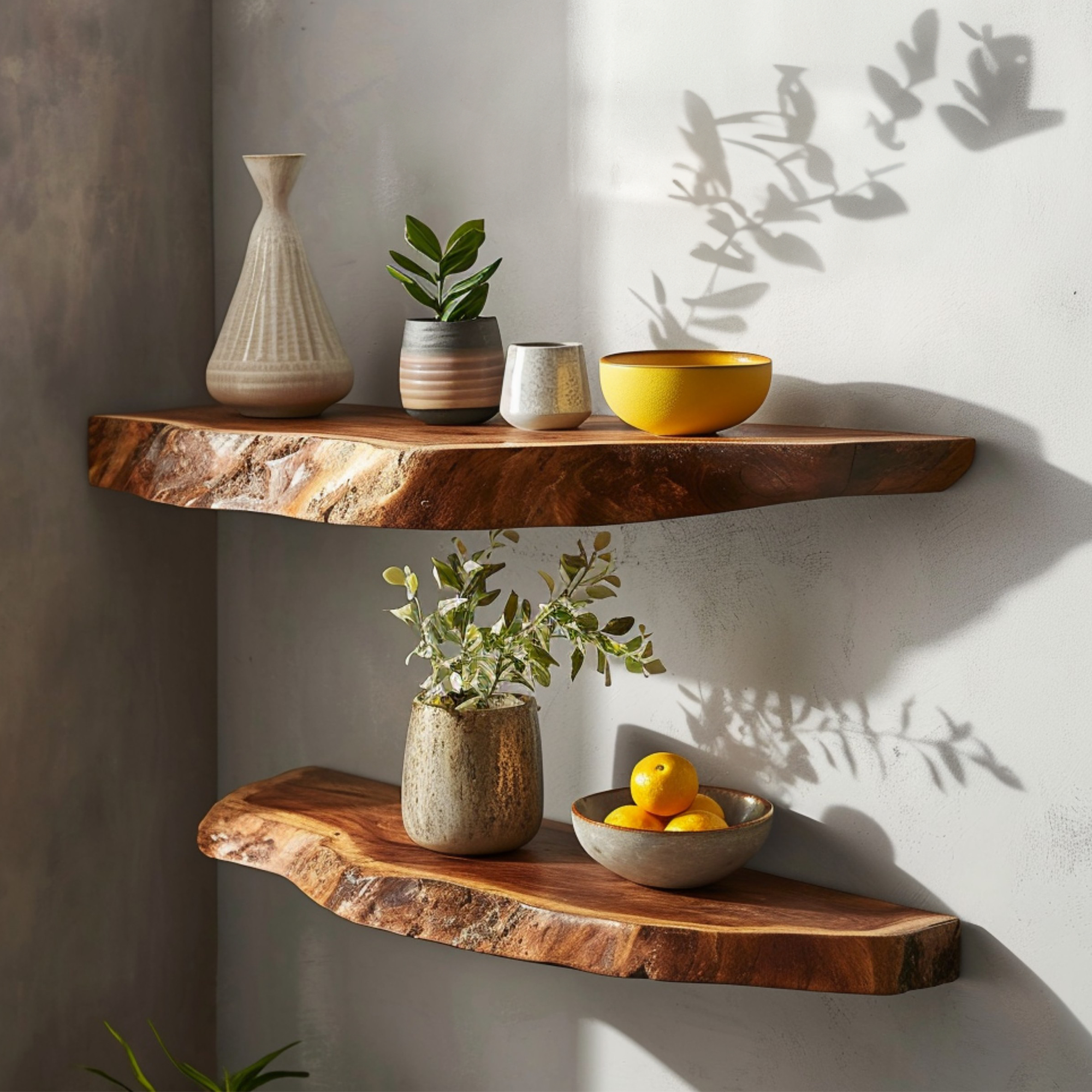 Floating Shelves Live Edge Shelf Decor SINLFL022