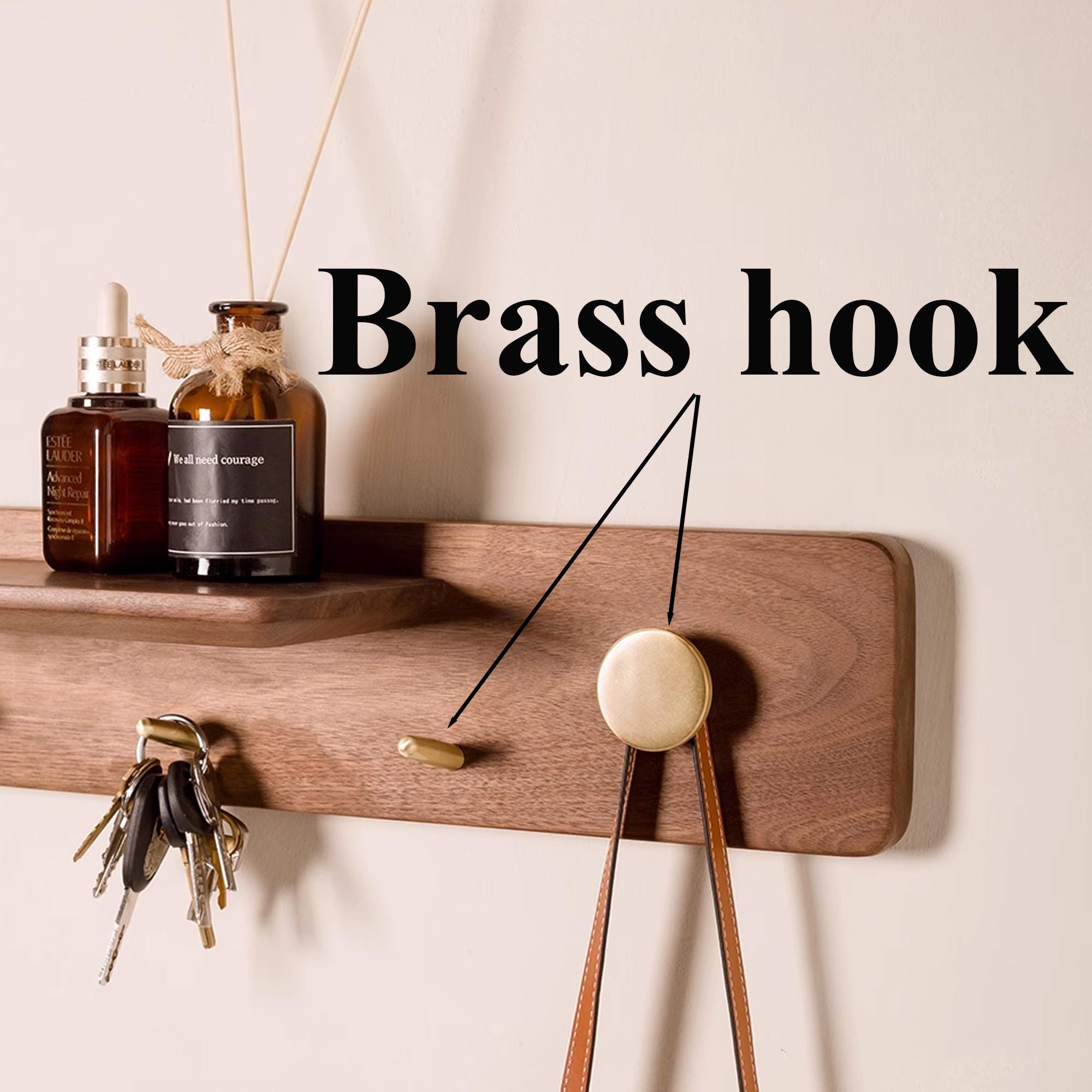 Piano Coat Rack Hooks For Wall Mount SINLPCR014