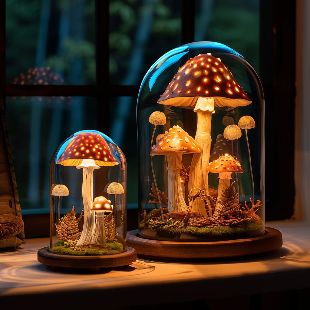 Decorative Mushroom Light Magic SILDTMR036