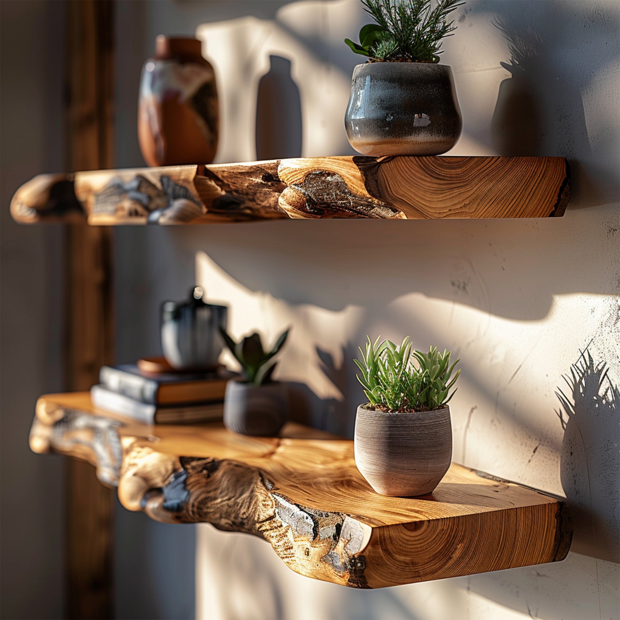 Floating Edge Shelves Wall Shelves Living Decor SILDTFL088