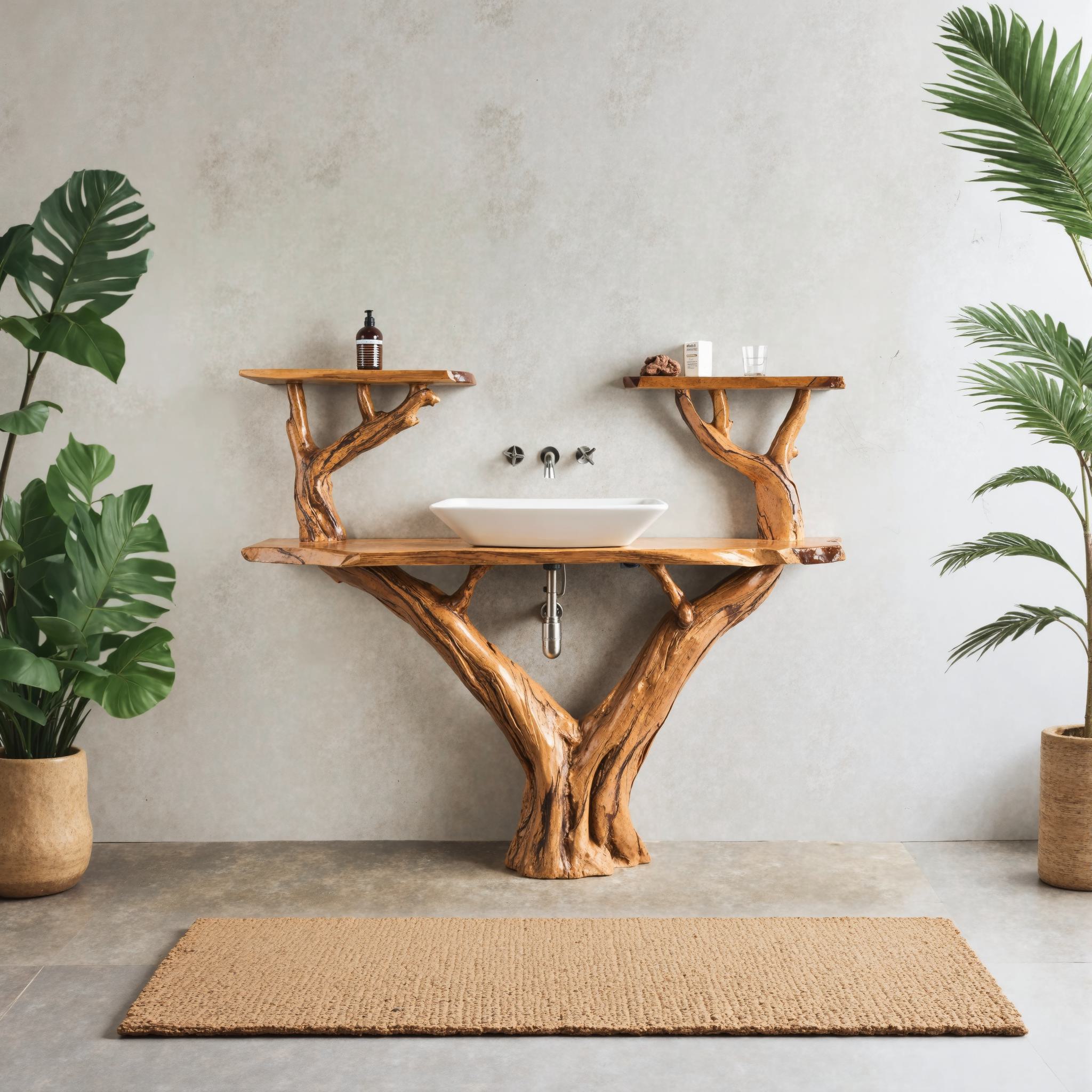 Handcrafted Bathroom Vanity Sink SILDTBRV011