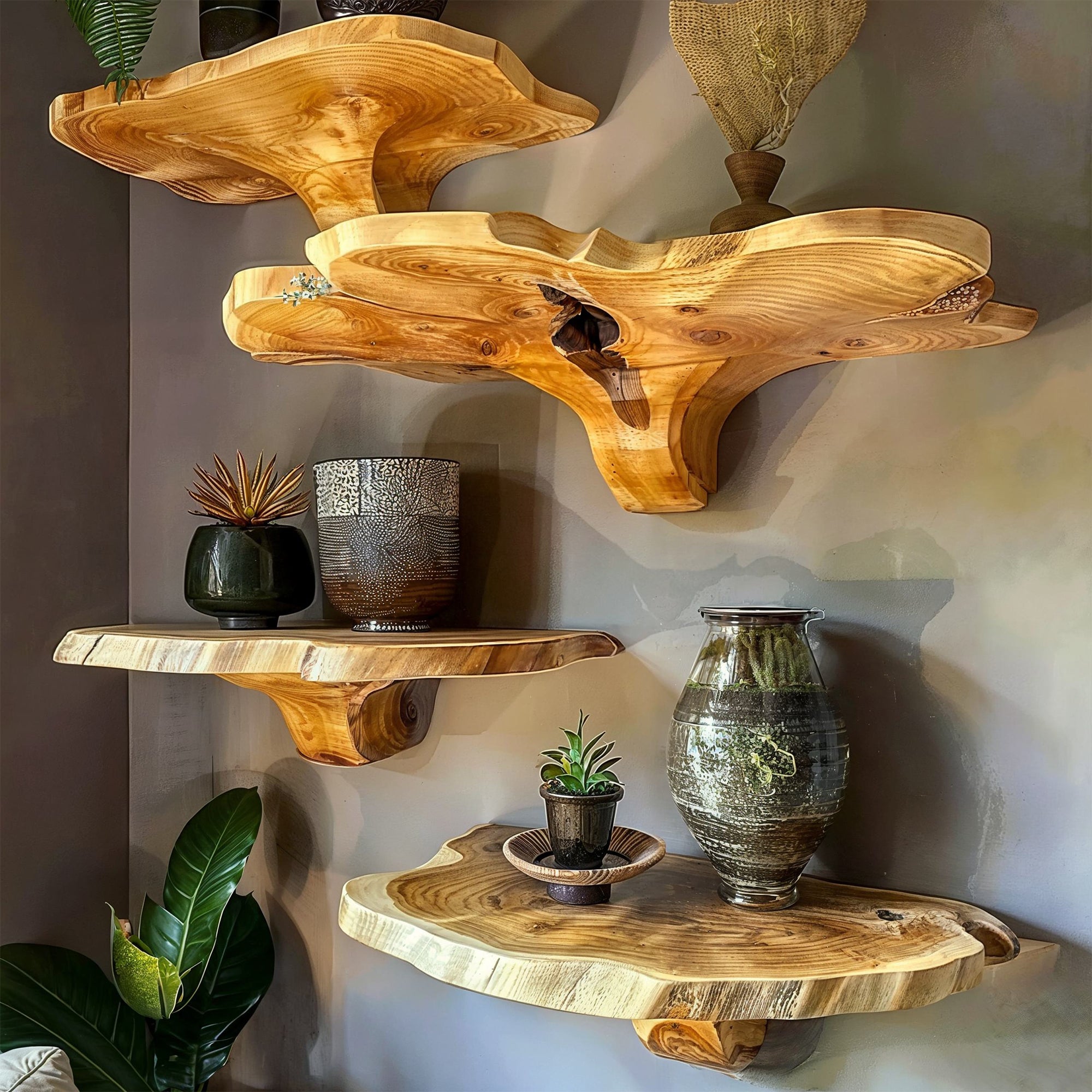 Mushroom Floating Shelf KNN03