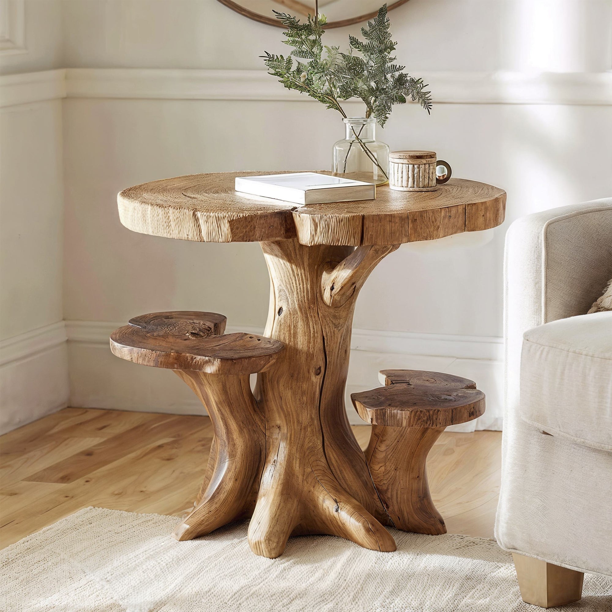 Live Edge Farmhouse CoffeeTable SILDTCF012