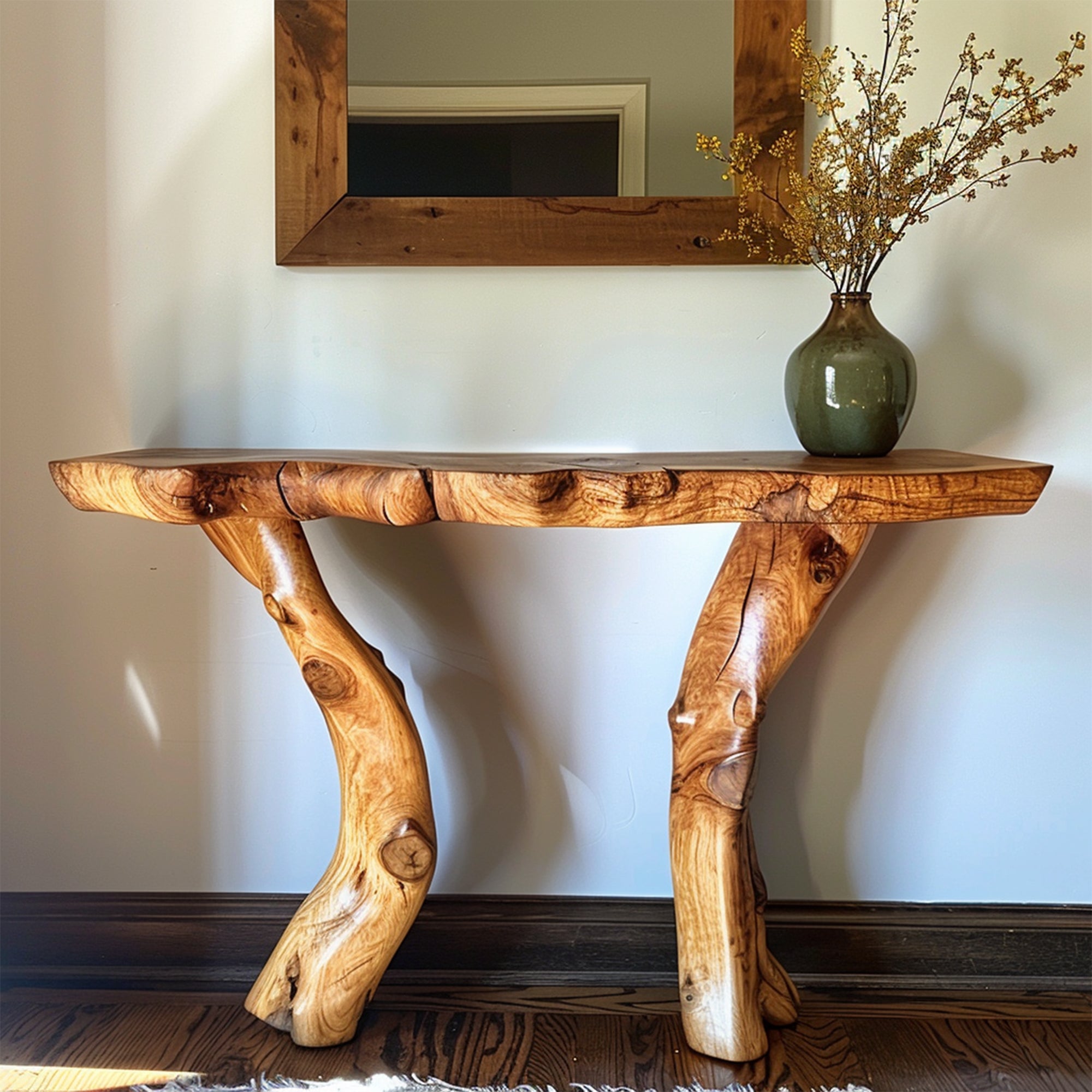 Living Edge Console Table Handcraft CT15