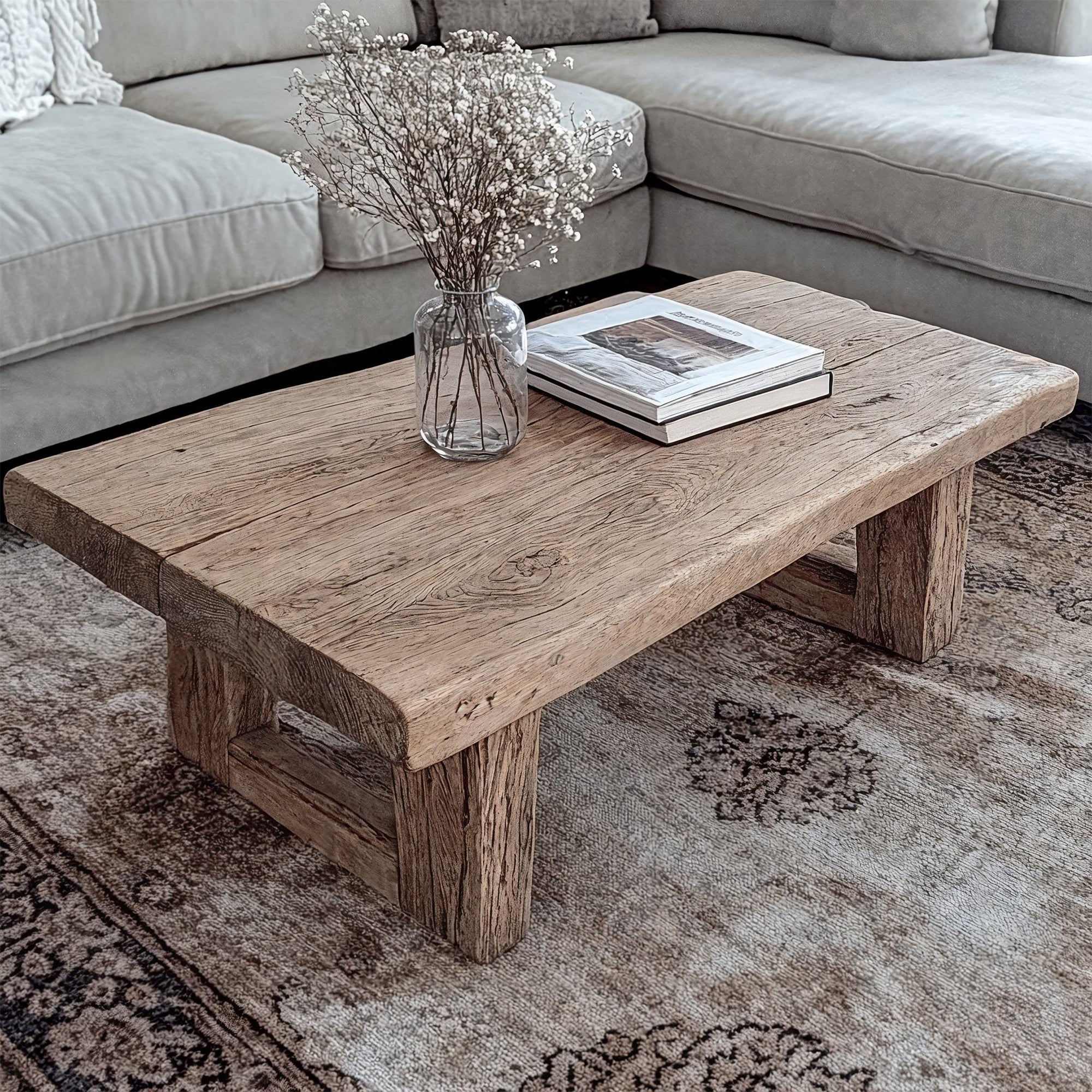 Coffee Table Reclaimed Driftwood SILDTCF019