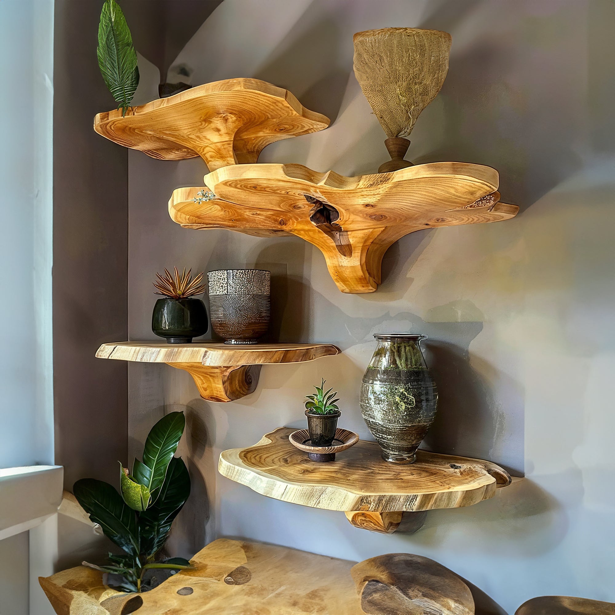 Mushroom Floating Shelf KNN03