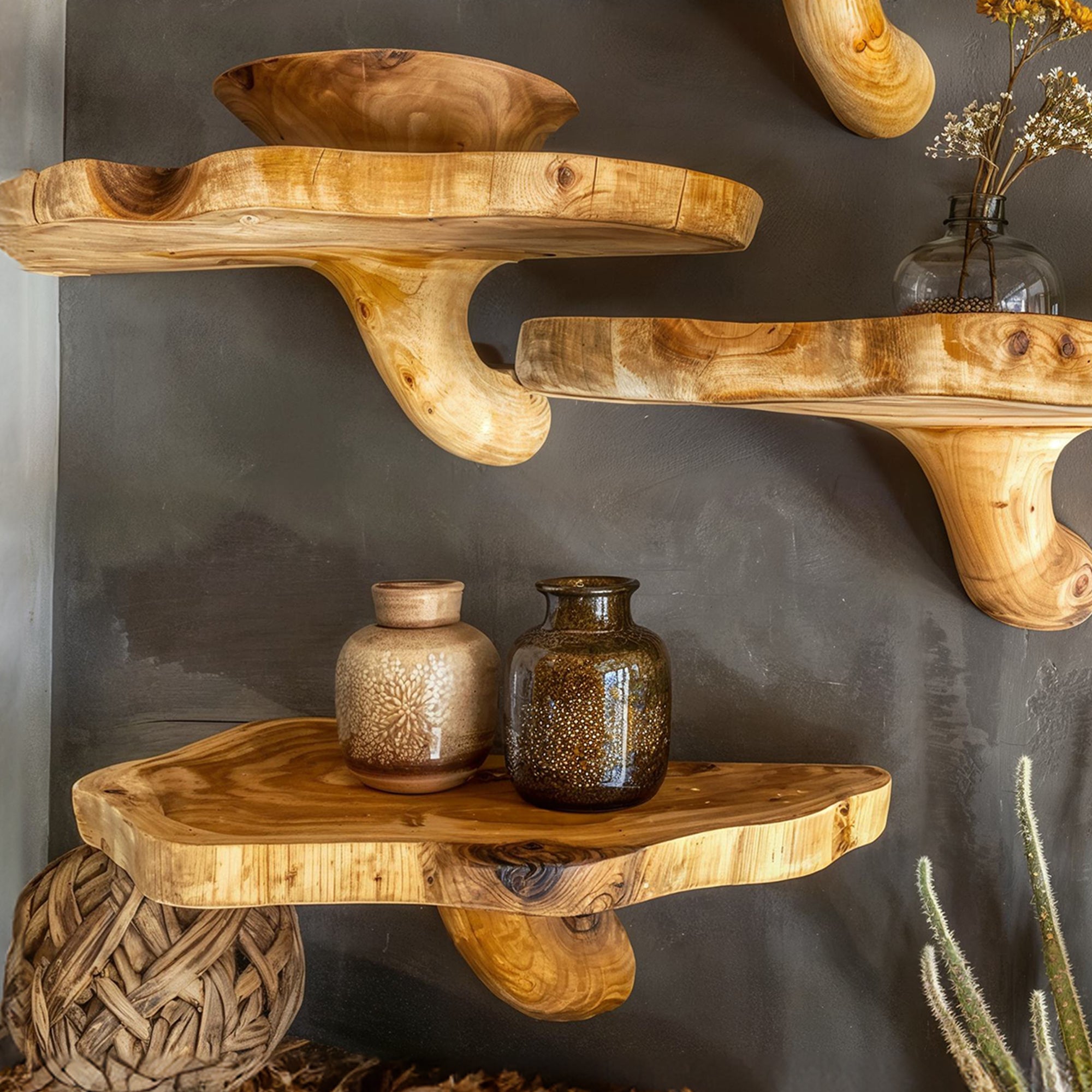 Mushroom Corner Shelves KNN01