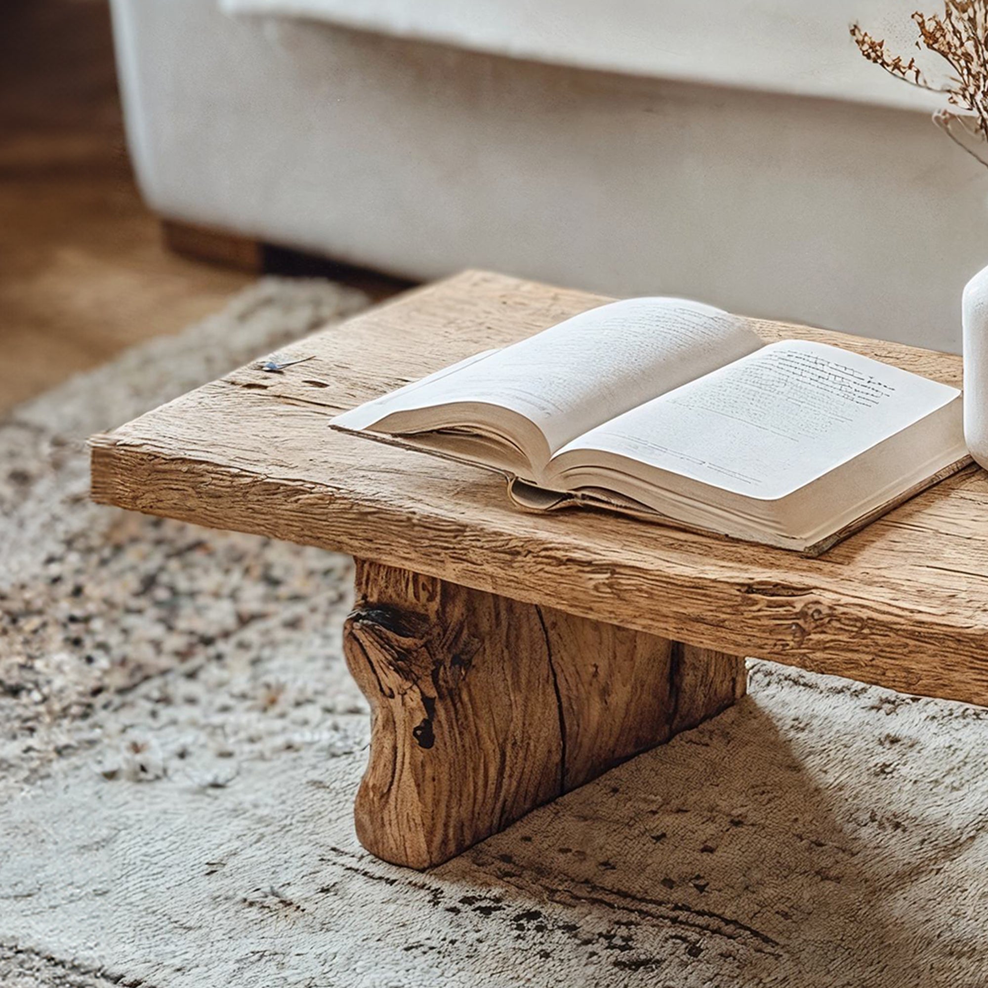 Driftwood Coffee Table Farmhouse Decor SILDTCF016