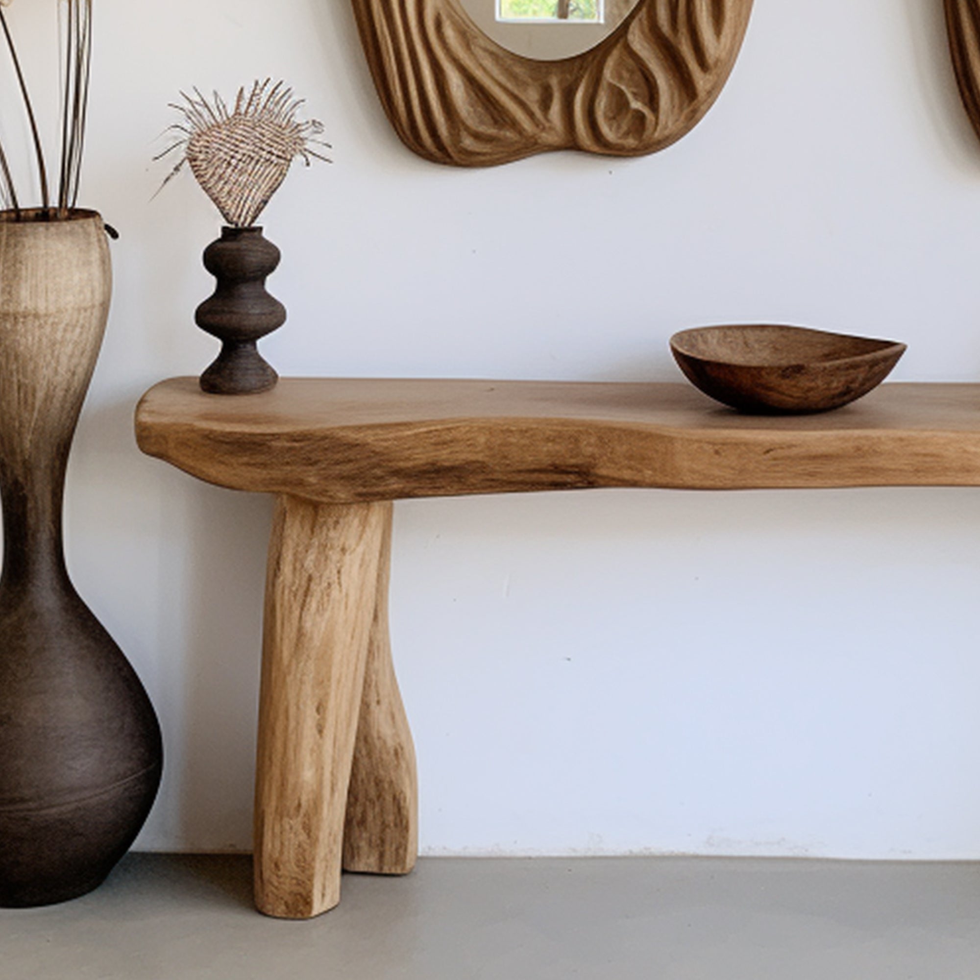 Rustic Console Table Modern Decorative CT60