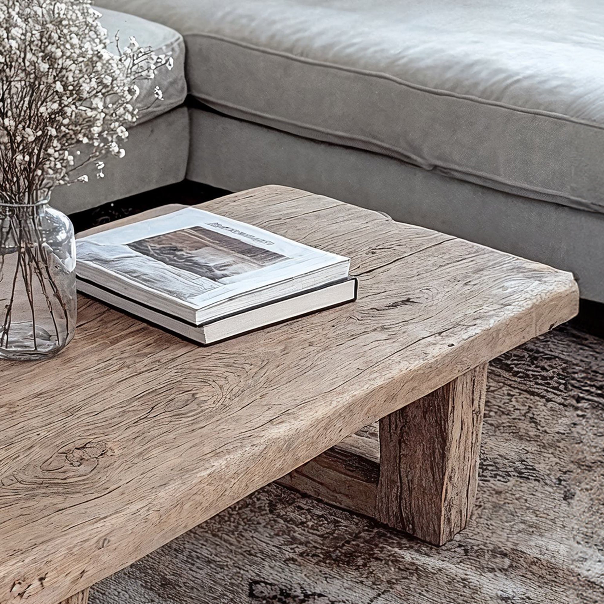 Coffee Table Reclaimed Driftwood SILDTCF019