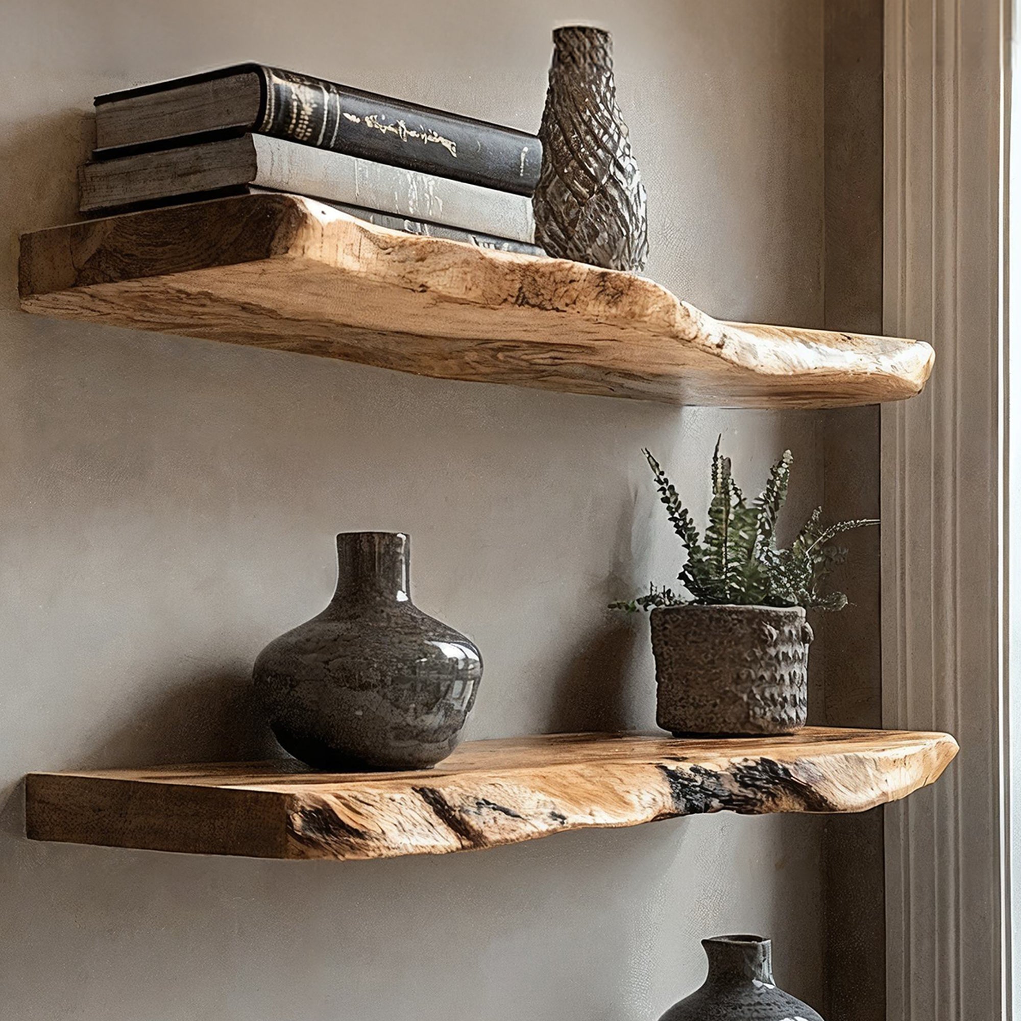 Floating Shelves Wooden SILDTFL026