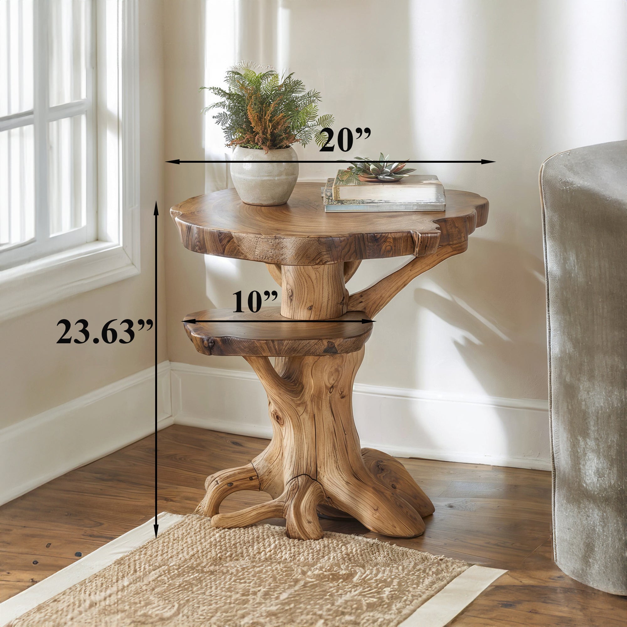 Modern Oak Coffee Table SILDTCF010