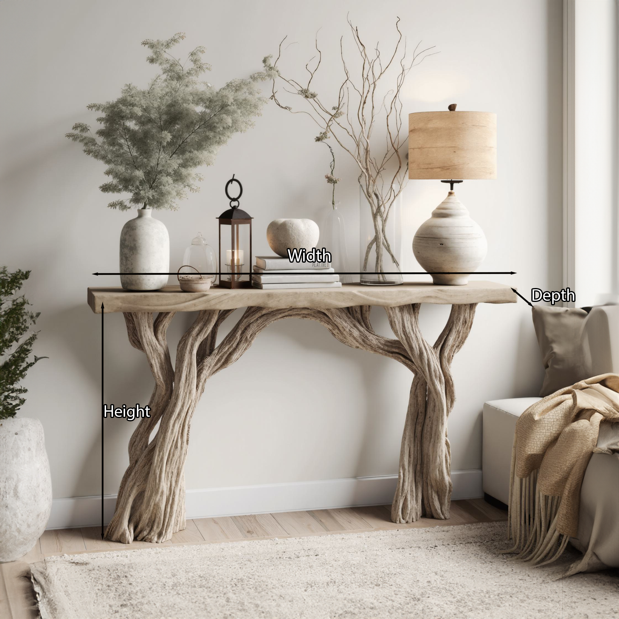 Decorative Wooden Console Table Home Decor SILDTCS091