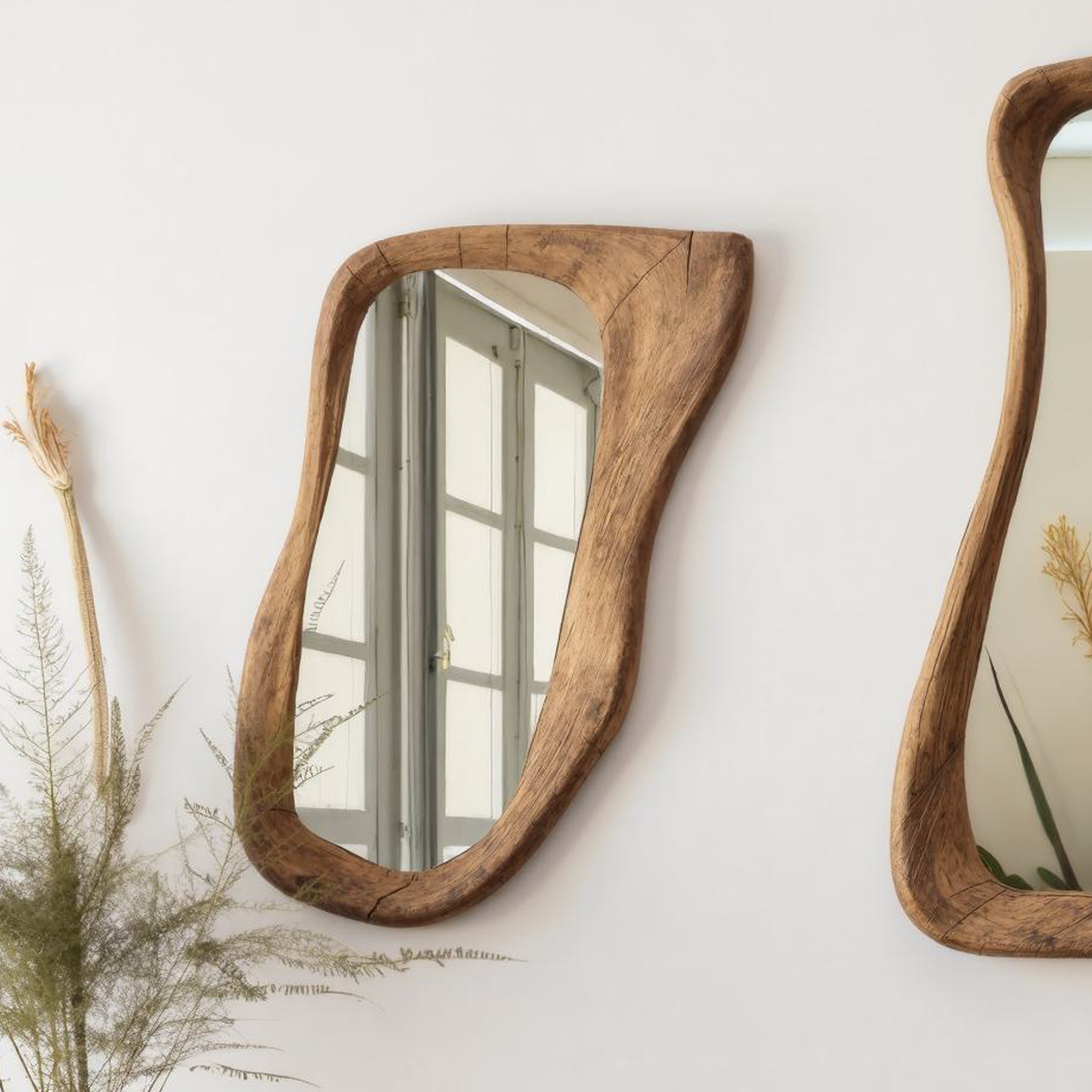 Farmhouse Natural Vanity Mirror SILDTMI023