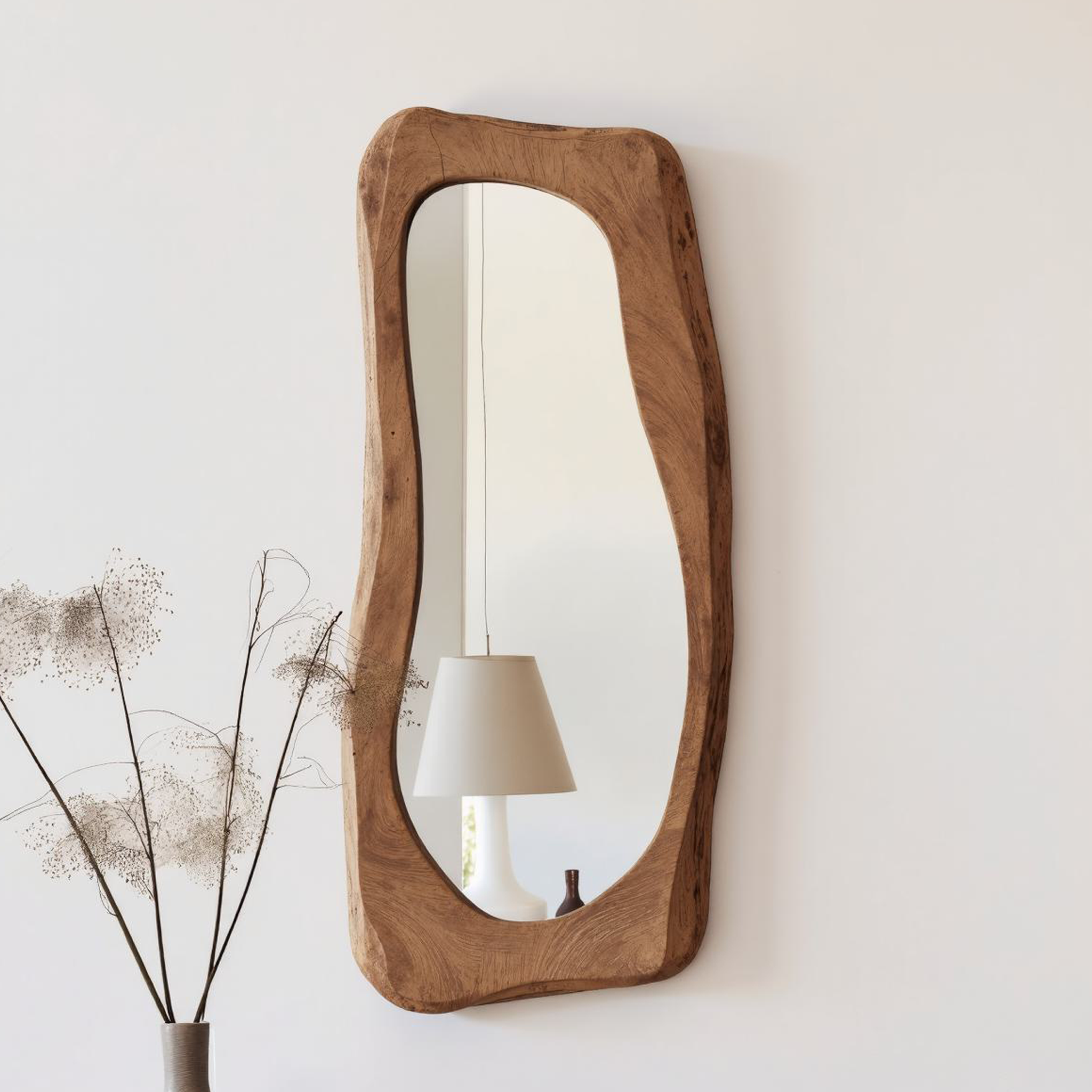 Modern Wood Framed Mirror Vanity Mirror SILDTMI028