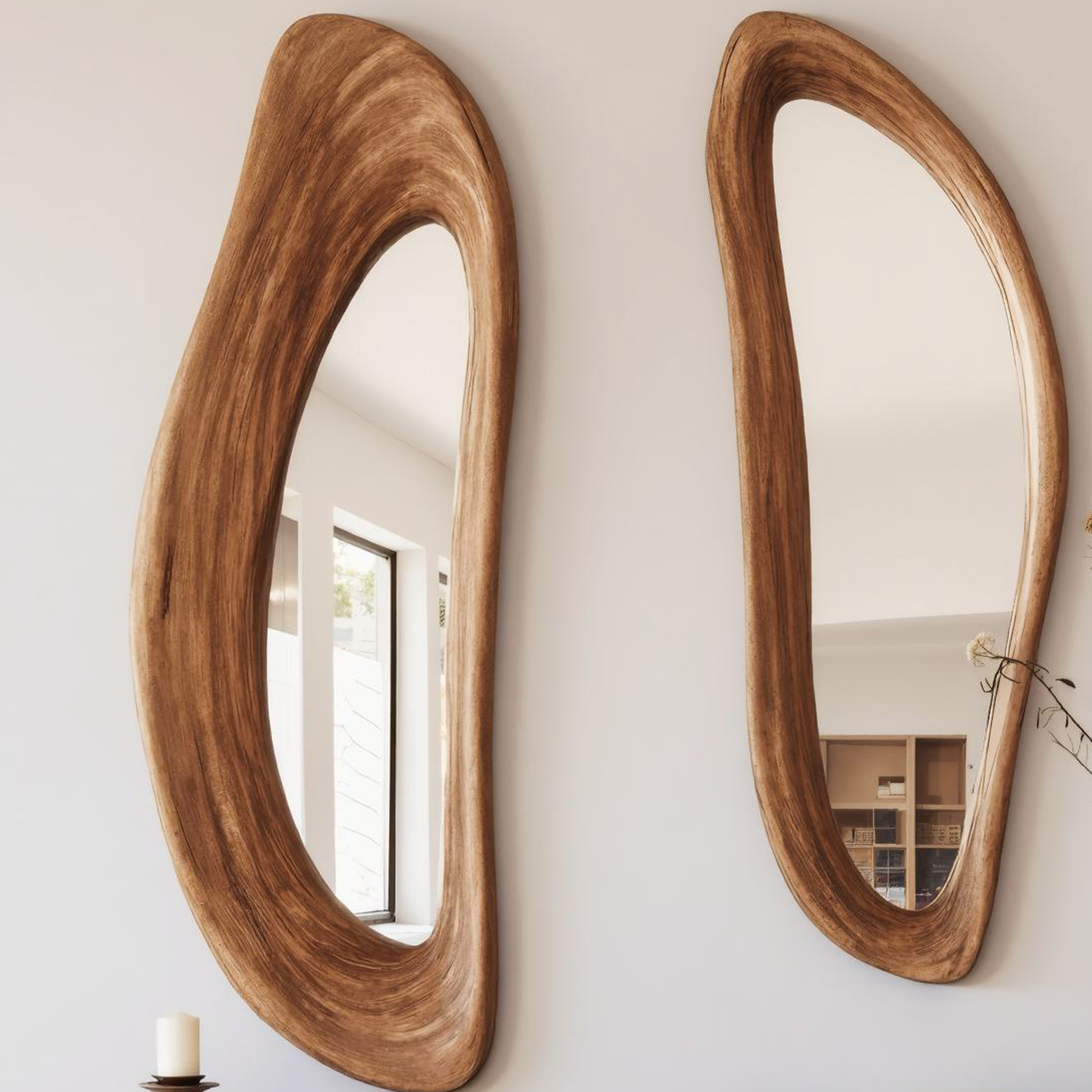 Decorative Framed Wall Mirror SILDTMI022