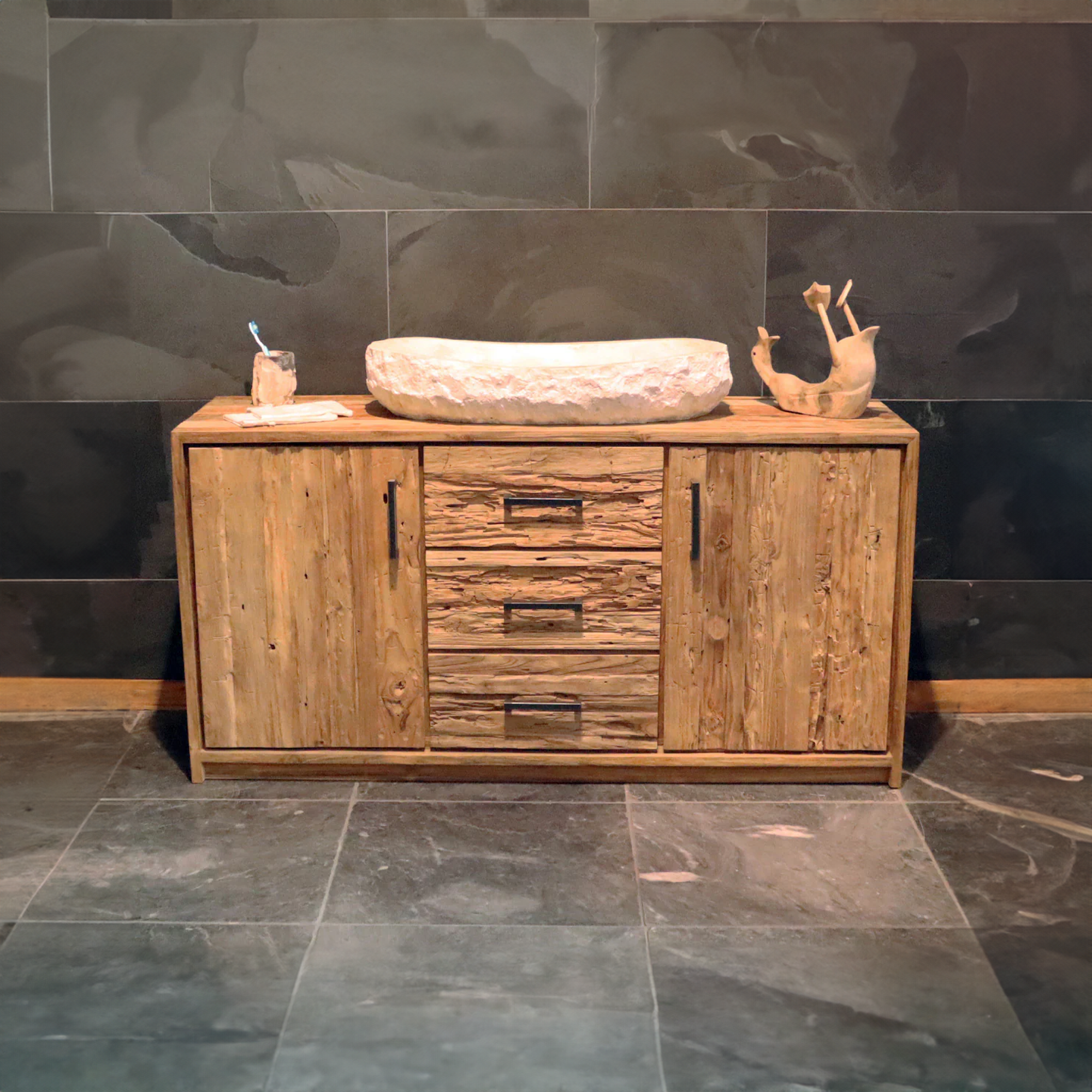 Unique Bathroom Rustic Vanity SINLBRV016